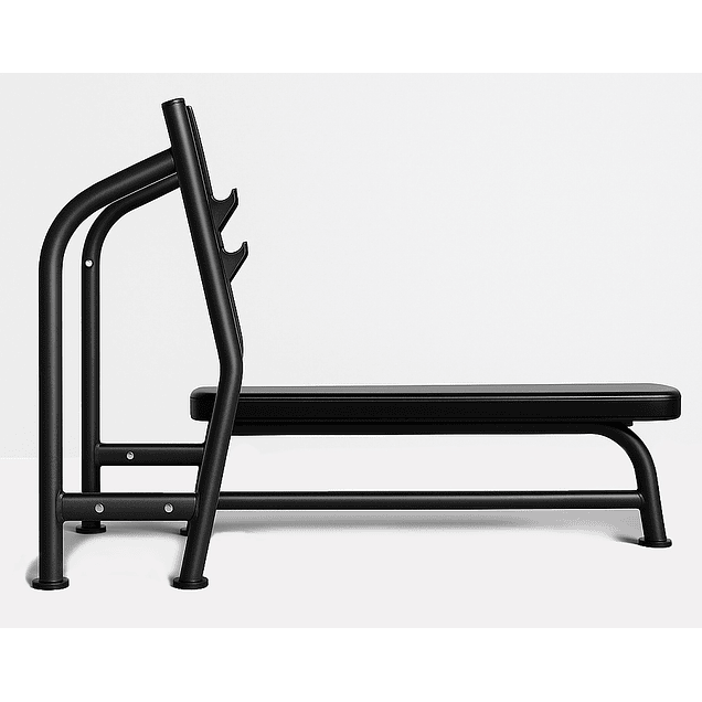 Banco Plano Alto Trafico + Barra 20 Kg + 50 Kg Discos 4