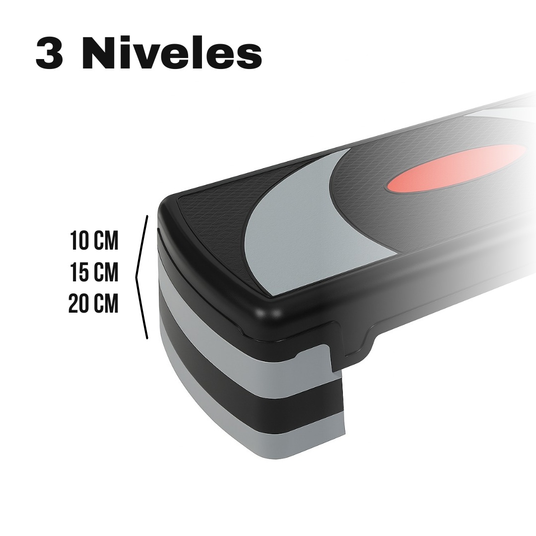 Step Aeróbico 3 Niveles Ajustables 3
