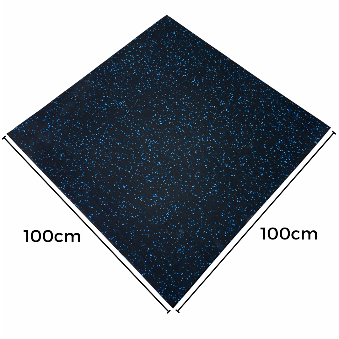 Piso de Caucho 100x100x1.5cm (Superficie Lisa) 3