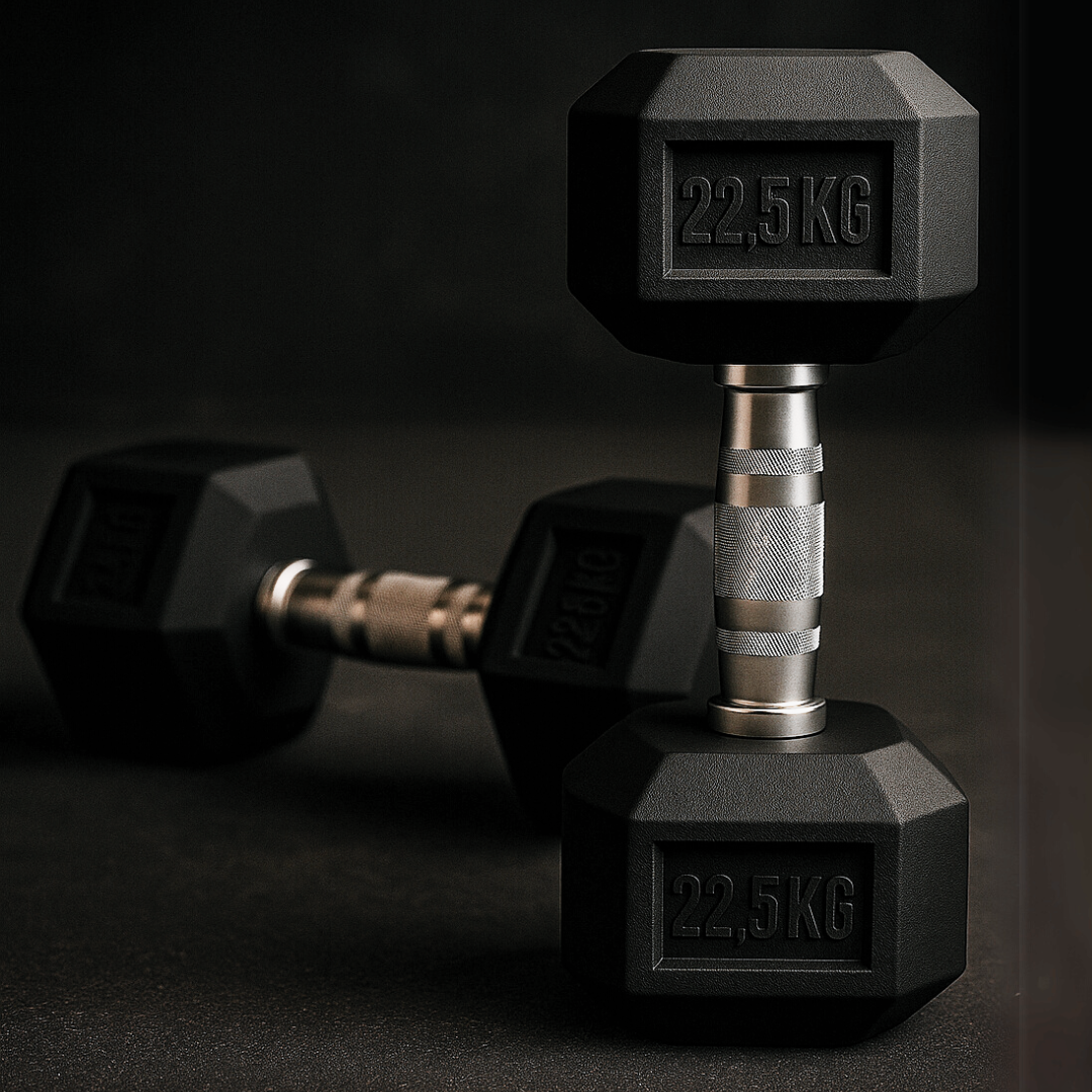 Par Mancuernas Hexagonales 22.5 Kg (total 45kg) 5