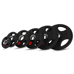 Par Discos Olímpicos Grip 15 Kg (triple agarre) - Miniatura 5
