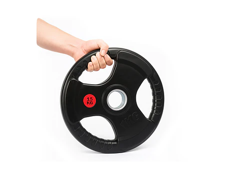 Par Discos Olímpicos Grip 15 Kg (triple agarre)
