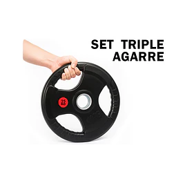 90 Kg Discos Olímpicos Grip - Miniatura 2