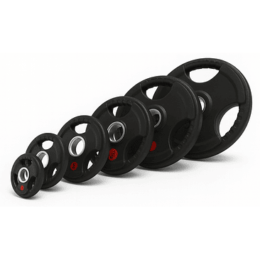 Set 150 Kg Discos Olímpicos Grip 1