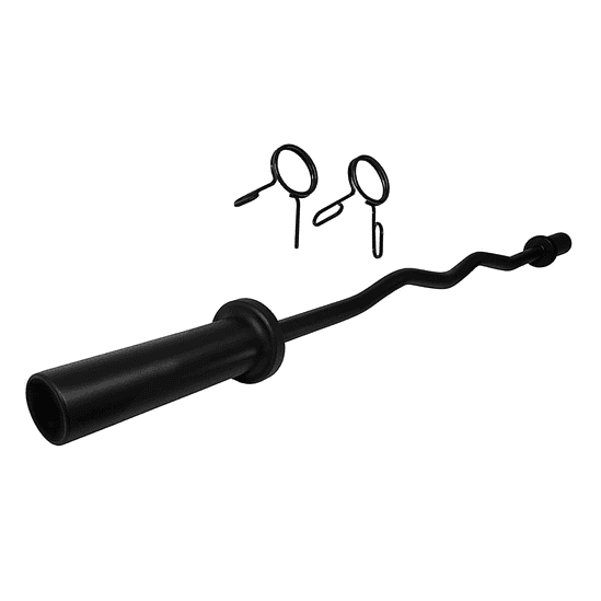 Barra Z Olímpica 9 Kg Black Score Fit® (1.20m) 1