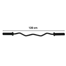 Barra Z Olímpica 9 KG Black SCORE FIT® (120 cm) - Miniatura 4