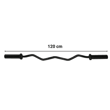 Barra Z Olímpica 9 Kg Black Score Fit® (1.20m) 4