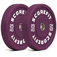 Par Discos Olímpicos Bumper 25 Kg WINE - Miniatura 1