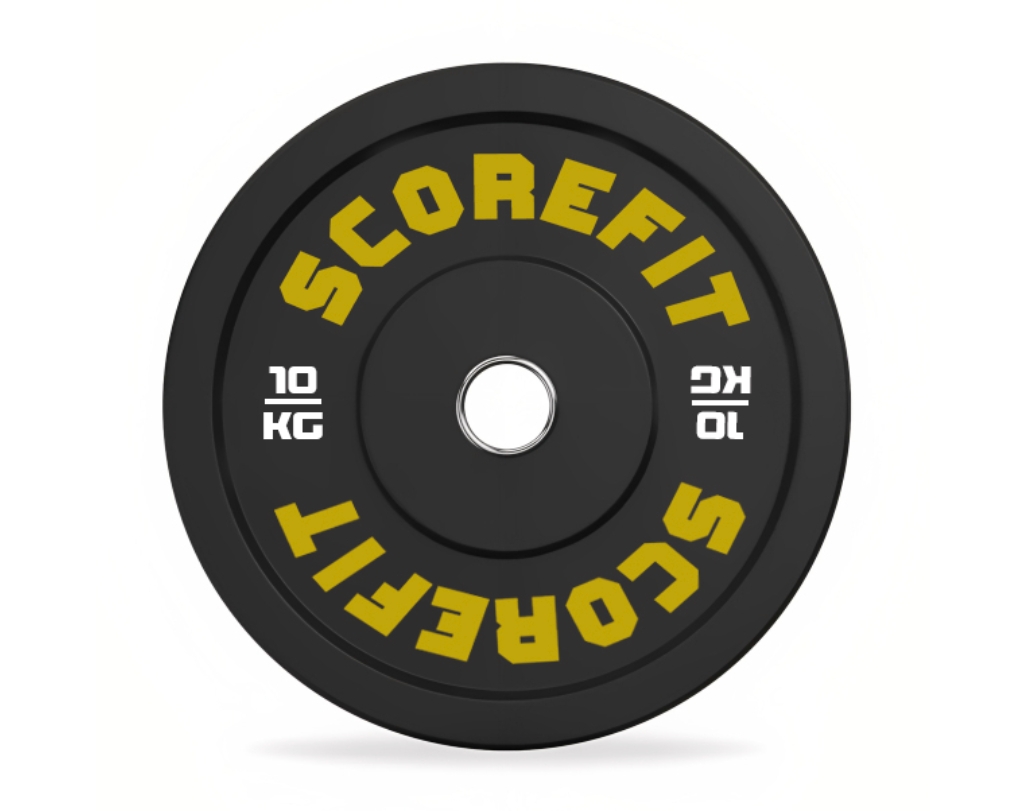 Par Discos Olímpicos Bumper 10 Kg Score Fit® 2