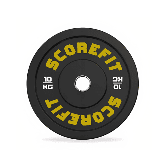 Par Discos Olímpicos Bumper 10 Kg Score Fit® 2