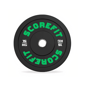 Par Discos Olímpicos Bumper 15 Kg Score Fit® (PREVENTA) 2