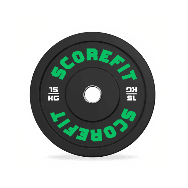 Par Discos Olímpicos Bumper 15 Kg Score Fit® (PREVENTA) 2