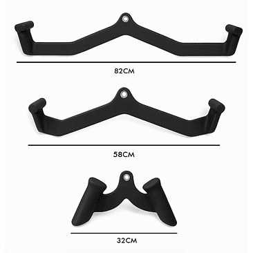 Set 3 Agarres para Polea Score Fit® 2