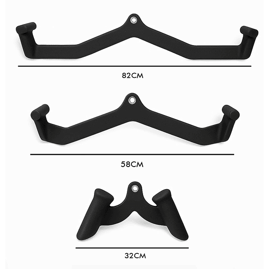 Set 3 Agarres para Polea Score Fit® 2