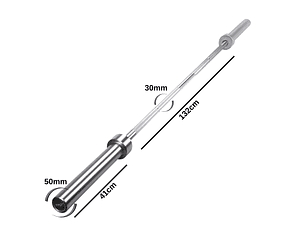 Pack 150 Kg Discos Calibrados + Barra Olímpica 20 Kg