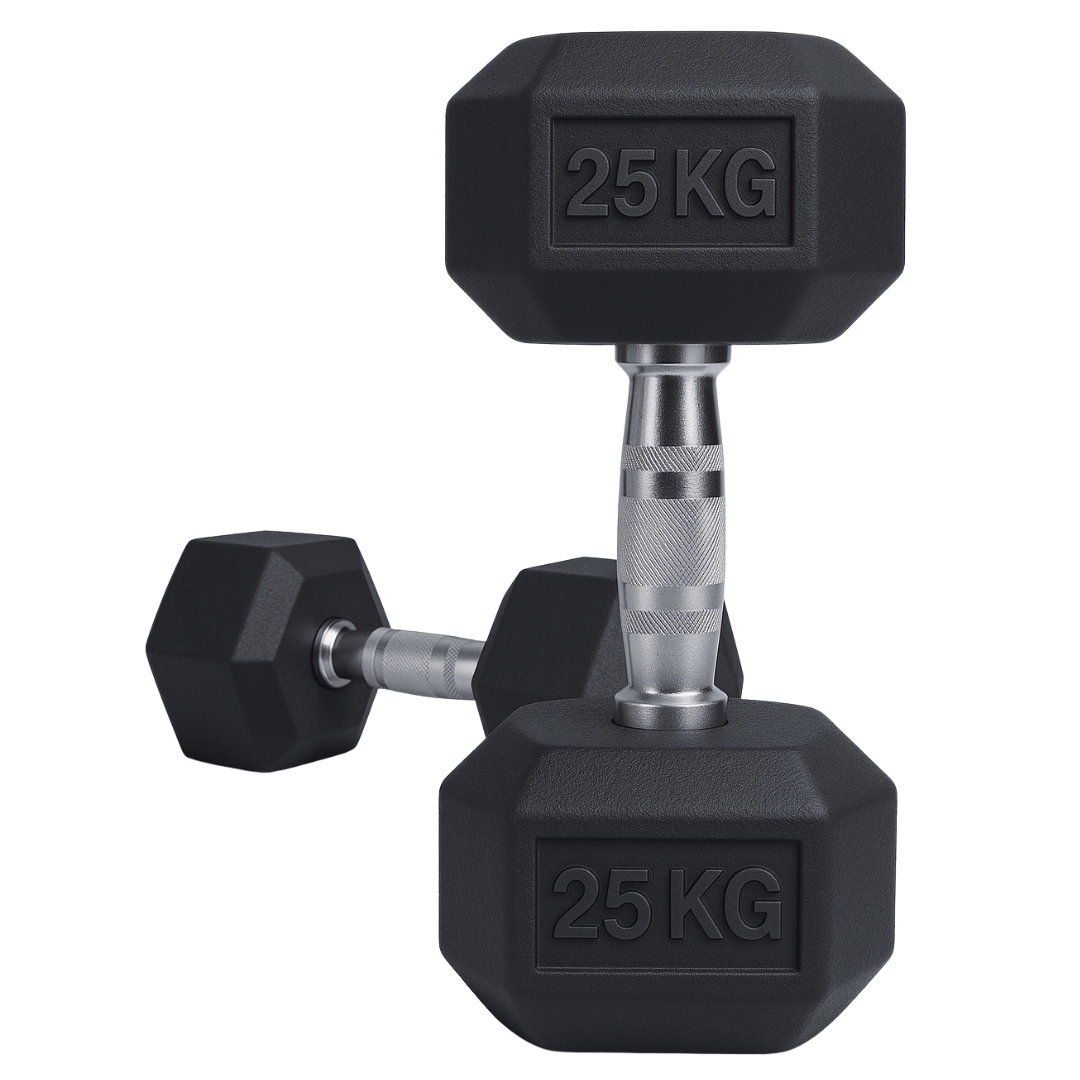 Par Mancuernas Hexagonales 25 Kg (total 50kg) 1