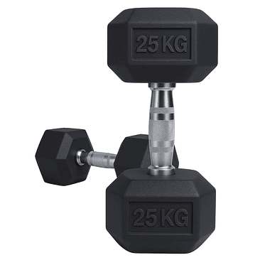 Par Mancuernas Hexagonales 25 Kg (total 50kg) 1