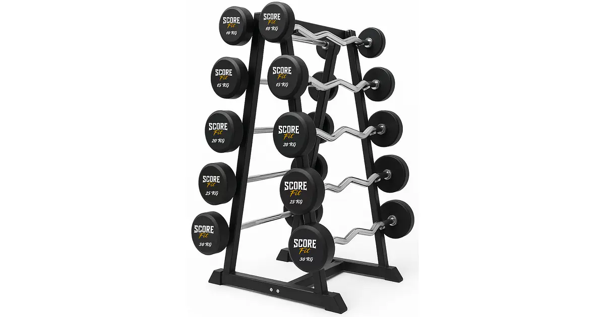 Rack con barras Rectas/Curvas Peso Fijo (PREVENTA)