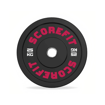 Par Discos Olímpicos Bumper 25 Kg Score Fit® (PREVENTA) 2