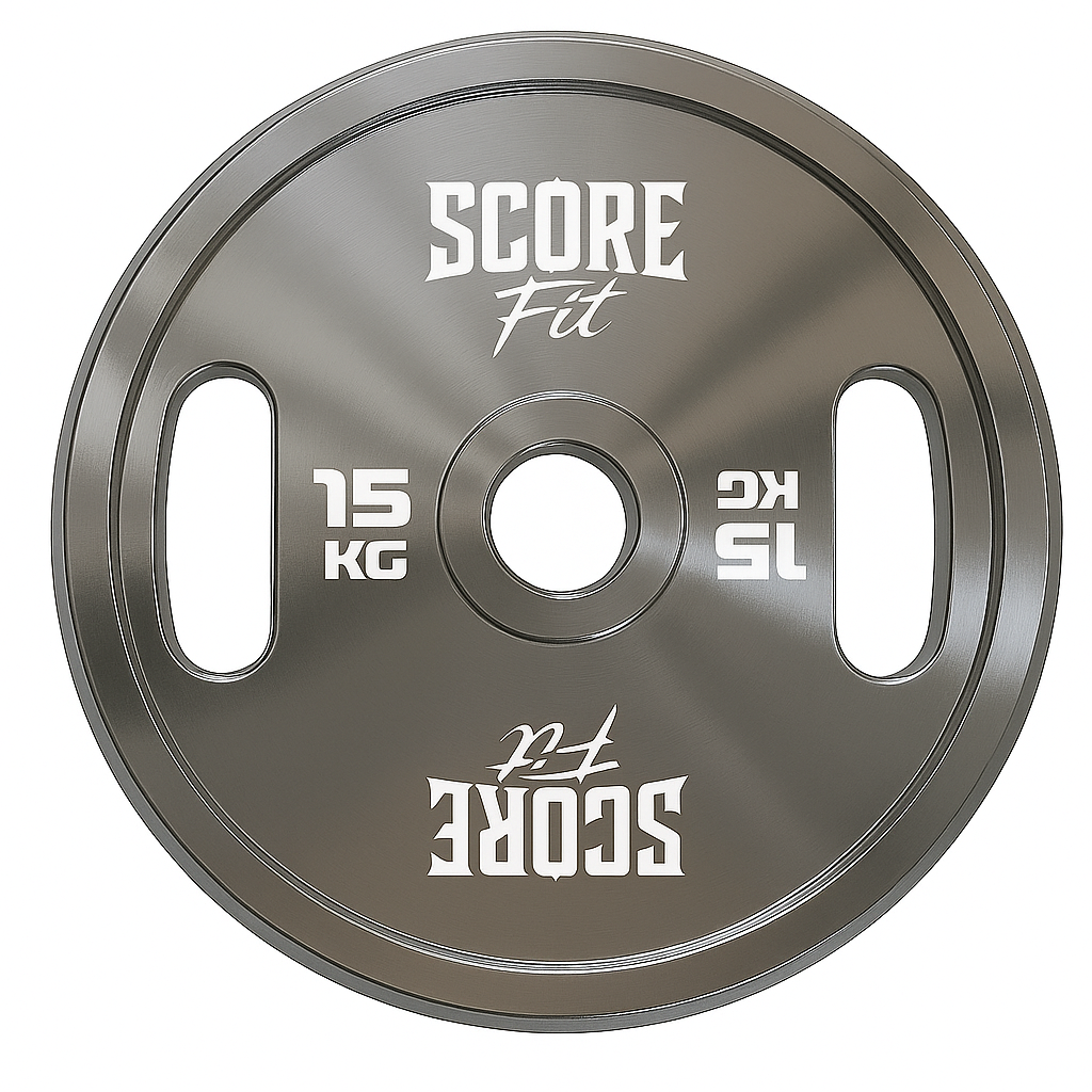 Set 150 Kg Discos Calibrados Powerlifting SCORE FIT® 8