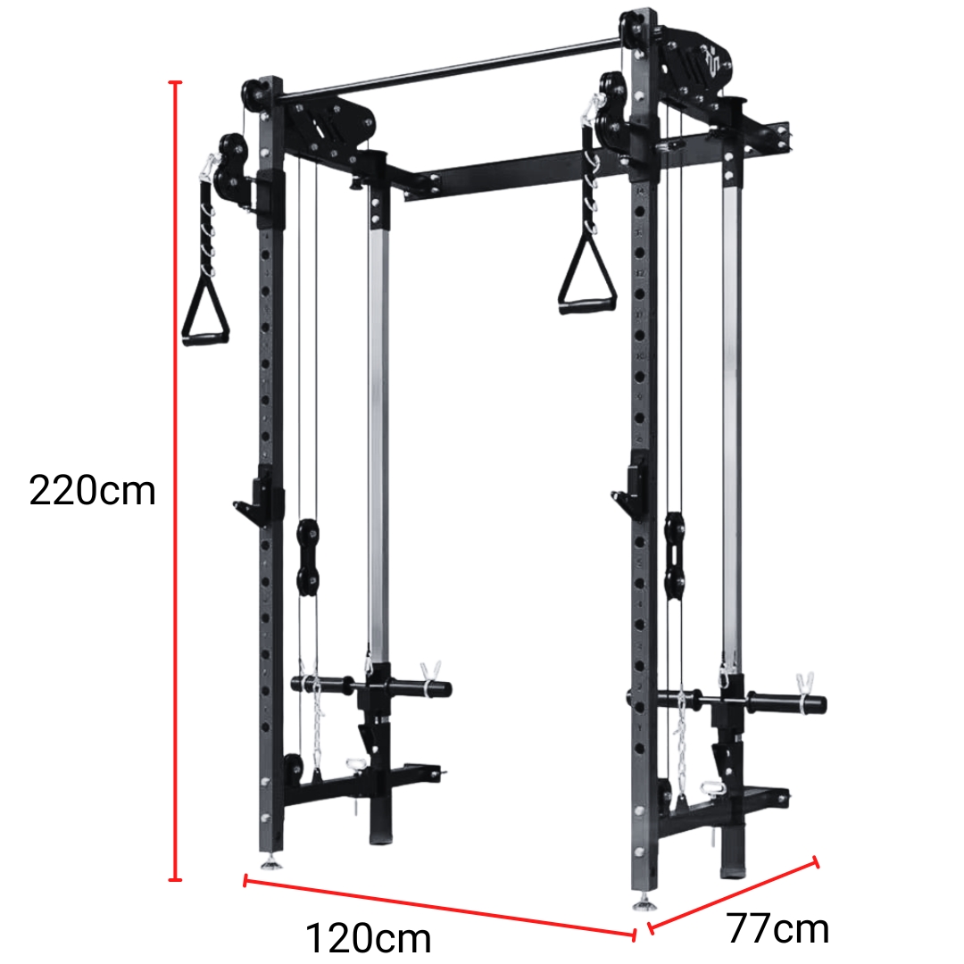 Rack Doble Polea Regulable SF-PRO 2