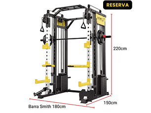 Power Rack SF-PRO + Banco Regulable + 30Kg Discos (RESERVA 40%)