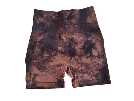 Calza Tie Dye Push Up Brown