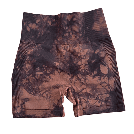 Calza Tie Dye Push Up Brown 2