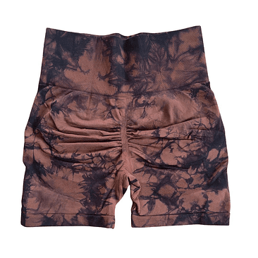 Calza Tie Dye Push Up Brown 3