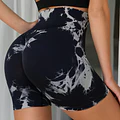Calza Tie Dye Push Up Black