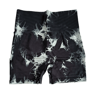 Calza Tie Dye Push Up Black 2