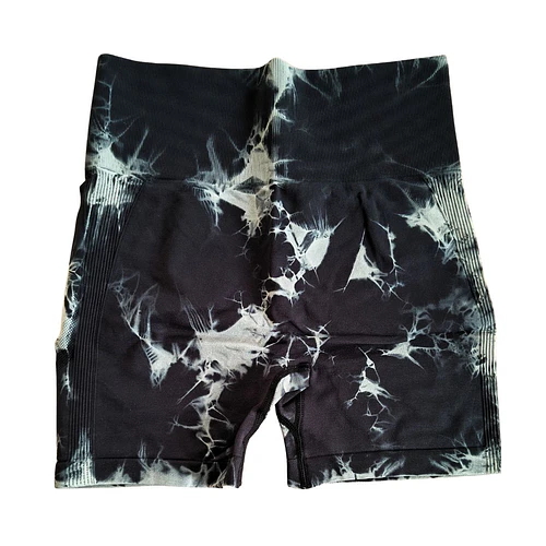 Calza Tie Dye Push Up Black