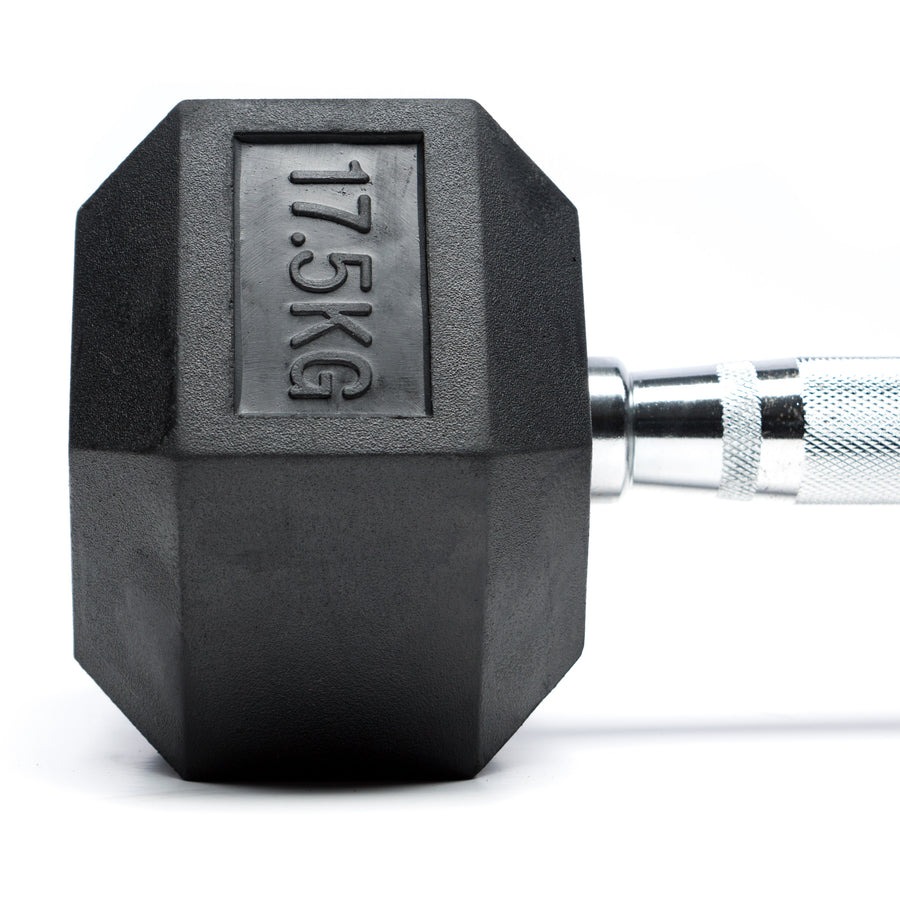 Par Mancuernas Hexagonales 17.5 Kg (total 35kg) 2
