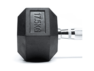 Par Mancuernas Hexagonales 17.5 Kg (total 35kg)
