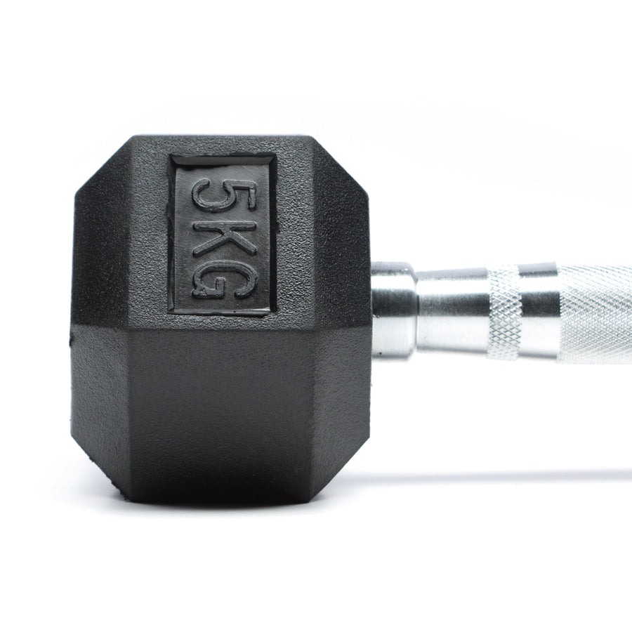 Par Mancuernas Hexagonales 5 Kg (total 10kg) 2