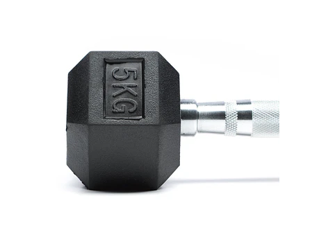 Par Mancuernas Hexagonales 5 Kg (total 10kg)