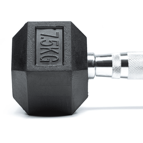 Par Mancuernas Hexagonales 7.5 Kg (total 15kg) 2