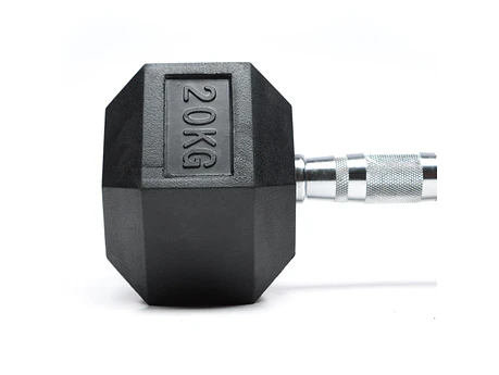 Par Mancuernas Hexagonales 20 Kg (total 40kg)