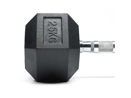 Par Mancuernas Hexagonales 25 Kg (total 50kg)