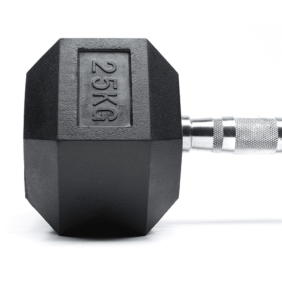Par Mancuernas Hexagonales 25 Kg (total 50kg) 2