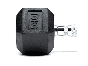 Par Mancuernas Hexagonales 10 Kg (total 20kg)