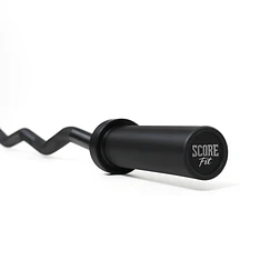 Barra Z Olímpica 9 KG Black SCORE FIT® (120 cm) - Miniatura 3