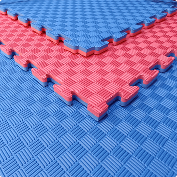 Tatami 100x100x3cm Rojo/Azul Score Fit® 3