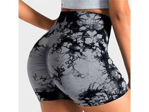 Calza Tie Dye Push Up Dark Grey