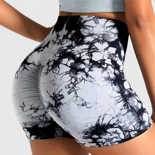 Calza Tie Dye Push Up Light Grey