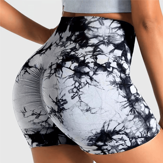 Calza Tie Dye Push Up Light Grey 1