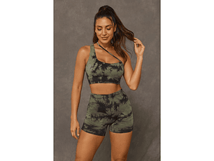 Conjunto Deportivo Tie Dye Green 