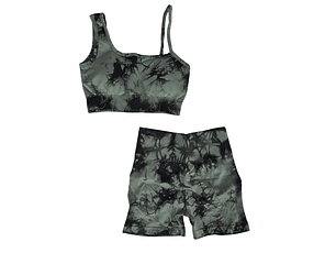 Conjunto Deportivo Tie Dye Green 