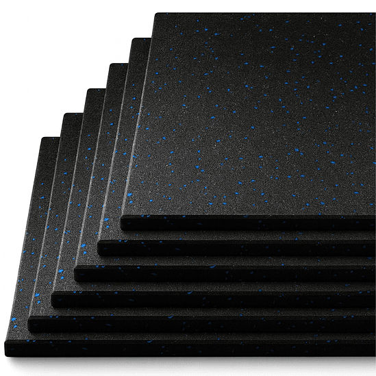 Pack 160 unidades Piso de Caucho 100x100x2cm (Superficie Rugosa) 1