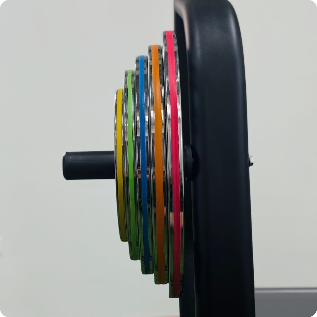 Par Discos Calibrados Powerlifting 20 Kg SCORE FIT® 4